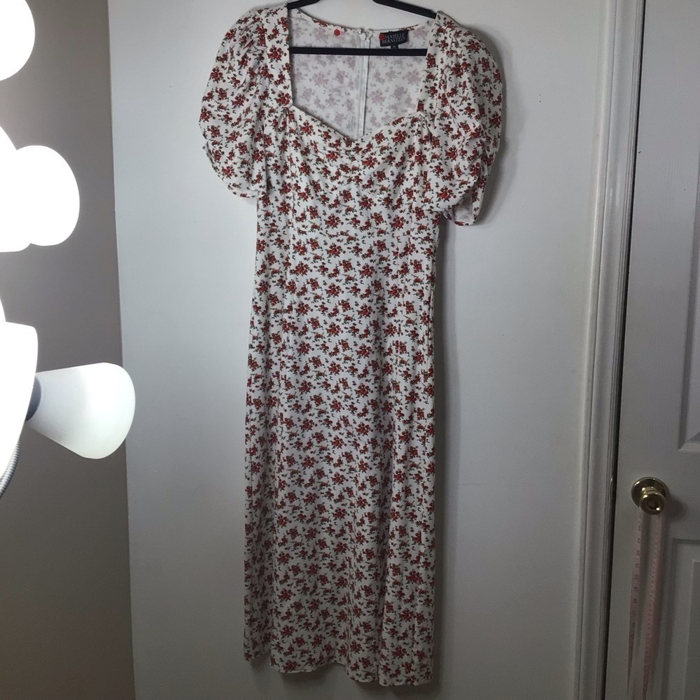 Danielle Bernstein floral  maxi dress women 12